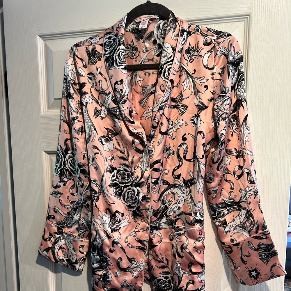 victoria secret pajama top